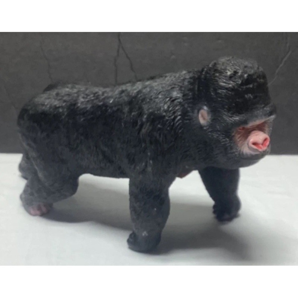 Vtg 2004 Female Chimpanzee Rubber Figure Toy Major Trading Co Gorilla Ape Chimp